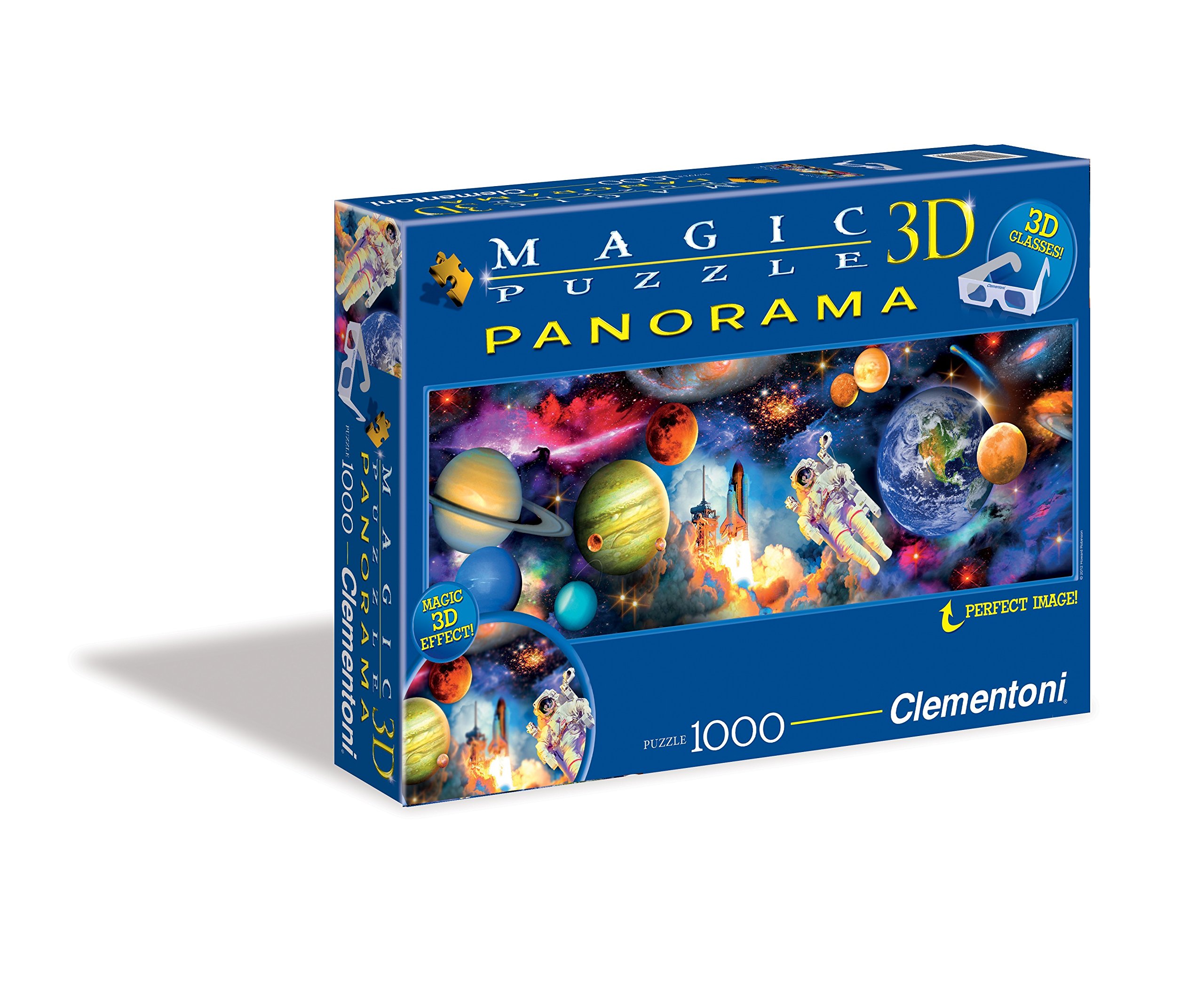 ジグソーパズル Clementoni High Quality Collection Clementoni 39244.5 – Magic 3D Planet 1000 piece jigsaw puzzle